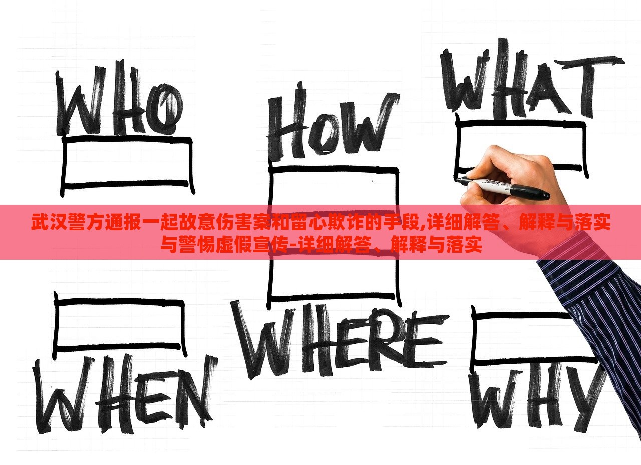 武漢警方通報(bào)一起故意傷害案和留心欺詐的手段,詳細(xì)解答、解釋與落實(shí)與警惕虛假宣傳-詳細(xì)解答、解釋與落實(shí)