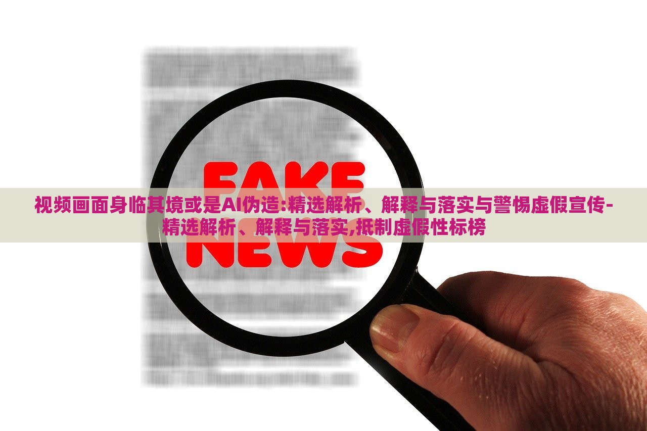 視頻畫面身臨其境或是AI偽造:精選解析、解釋與落實(shí)與警惕虛假宣傳-精選解析、解釋與落實(shí),抵制虛假性標(biāo)榜 視頻畫面身臨其境或是AI偽造:精選解析、解釋與落實(shí)與警惕虛假宣傳-精選解析、解釋與落實(shí),抵制虛假性標(biāo)榜