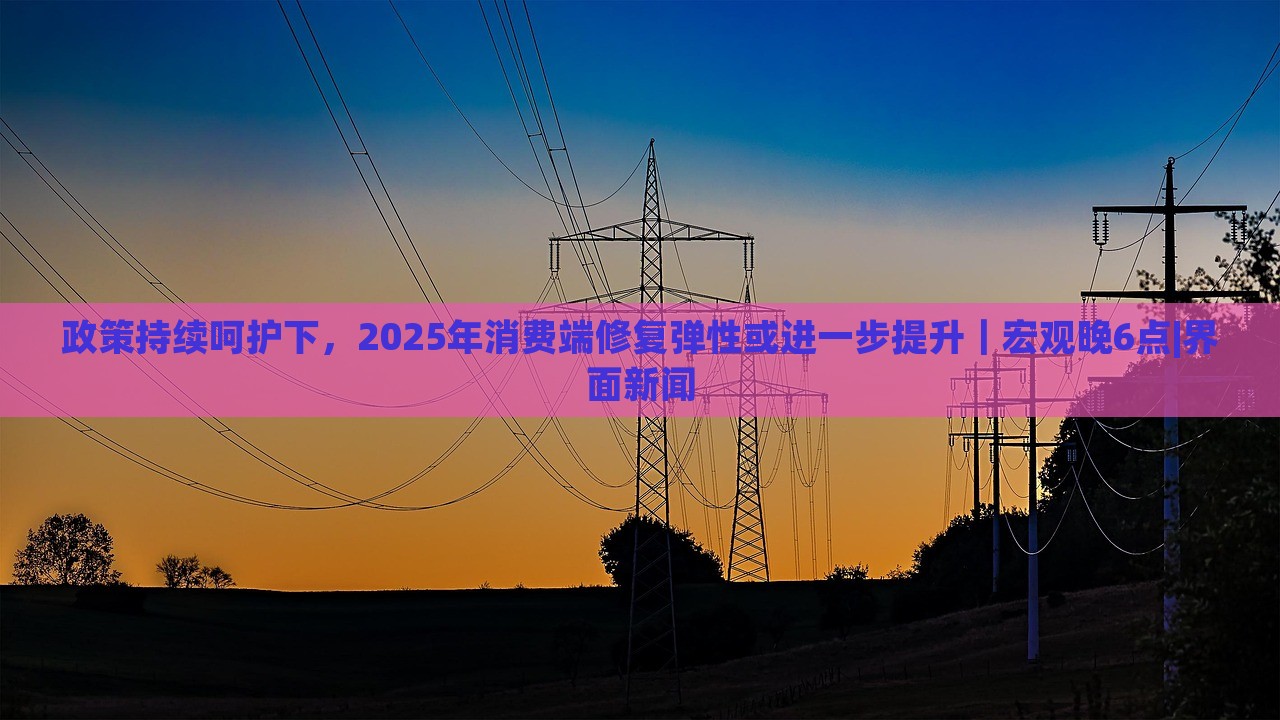 政策持續(xù)呵護(hù)下，2025年消費(fèi)端修復(fù)彈性或進(jìn)一步提升｜宏觀晚6點(diǎn)|界面新聞